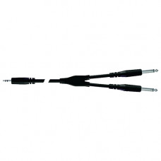 PROEL BULK505LU18 инсертный кабель 3,5 джек стерео 2х6,3 моно джек